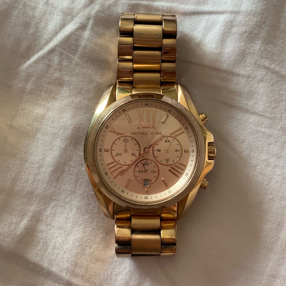 Michael Kors rose gold watch